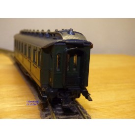LILIPUT ancien 201 wagon plat chargé de 4 conteneurs ( cadres)  NS  BO