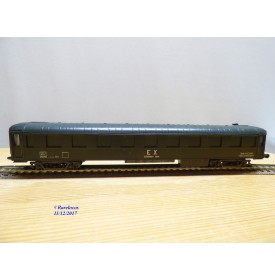 France Trains  248,  voiture  OCEM à rivets ECONOMAT  Chevaleret  type  HZy  SNCF  