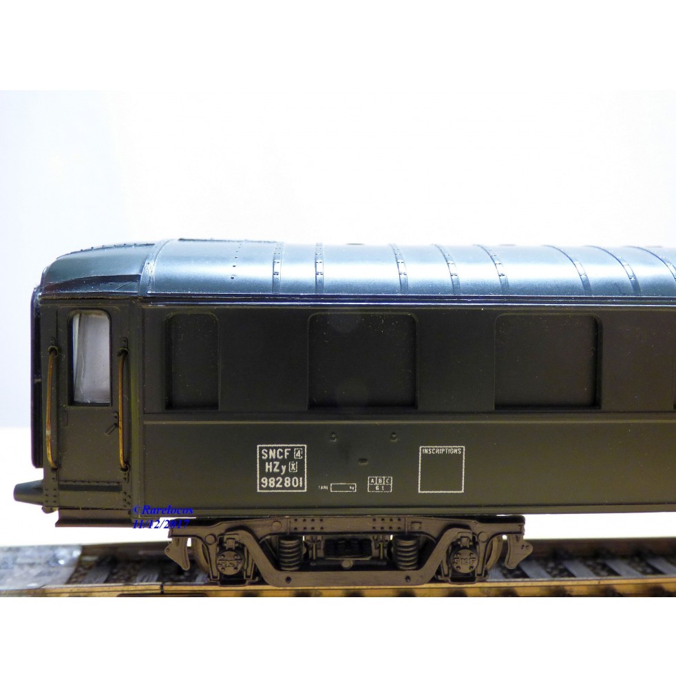 FRANCE TRAINS HO VOITURE OCEM 1ère/2ème CL SNCF UIC A RIVETS ... - eBay