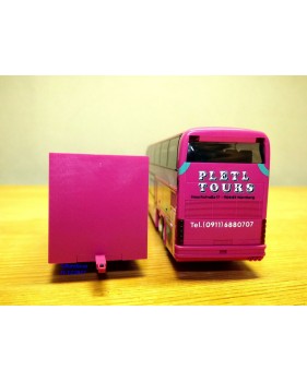 Rietze 80081 , autocar  NEOPLAN Skyliner et remorque  PLETL   Neuf   BO