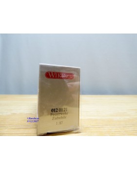 WIKING 012 01 21, accessoires de pompiers ( Feuerwehr Zubehôr )  BO BO  1/87  HO