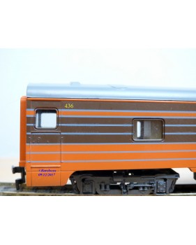 RIVAROSSI  6967, voiture lits  ( smooth side roomette   ) N°: 436  Milwaukee Road  