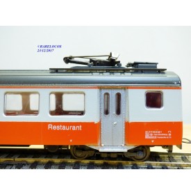 LILIPUT  88650, voiture restaurant à pantographe type III  SBB   BO