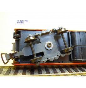 LILIPUT ancien 201 wagon plat chargé de 4 conteneurs ( cadres)  NS  BO