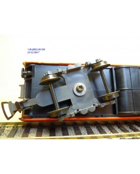 LILIPUT ancien 201 wagon plat chargé de 4 conteneurs ( cadres)  NS  BO