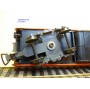 LILIPUT ancien 201 wagon plat chargé de 4 conteneurs ( cadres)  NS  BO