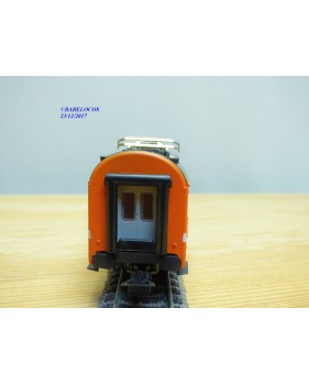 LILIPUT ancien 201 wagon plat chargé de 4 conteneurs ( cadres)  NS  BO
