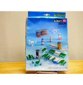 KIBRI  8704, Garage / station service  BO  1/87 HO