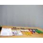 KIBRI  8608, ensemble de mobilier et vélos     Neuf   1/87   HO  BO