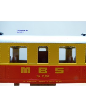 ROCO 44227A voiture unifiée 2  ème classe type B SBB BO