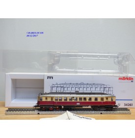 Märklin 34261,  automotrice diesel Bo 2 série VT 859   DRG  neuf     BO