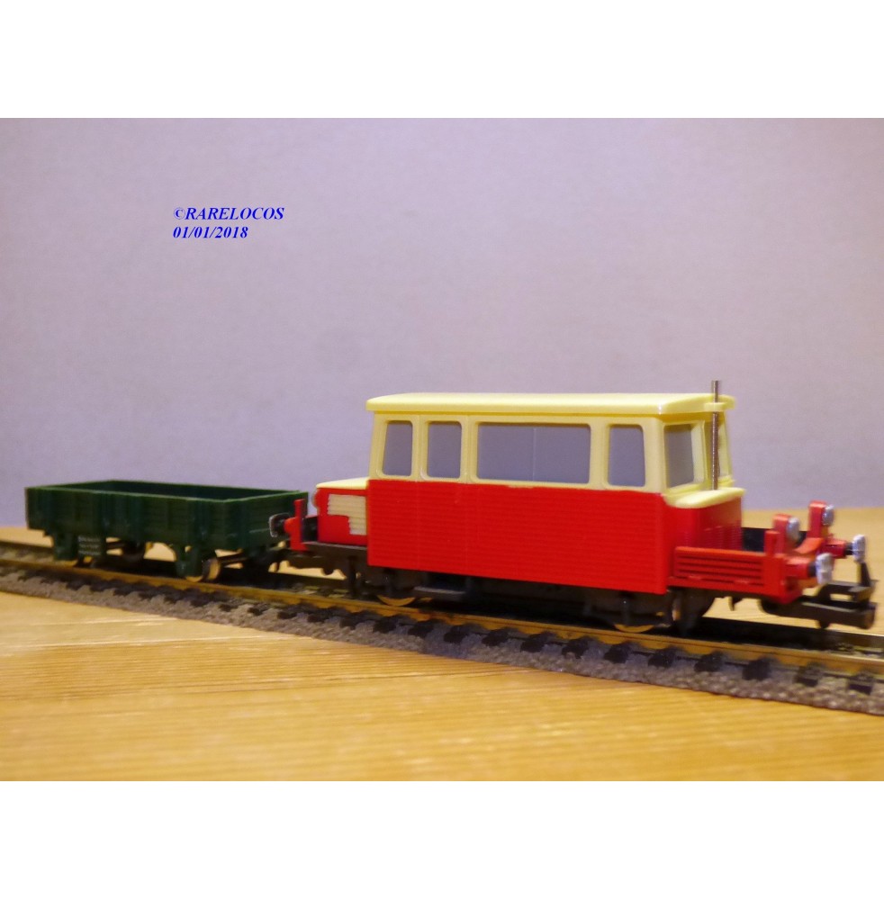 JOUEF  8525, draisine type DU 65 et remorque  SNCF   BO
