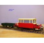 JOUEF  8525, draisine type DU 65 et remorque  SNCF   BO