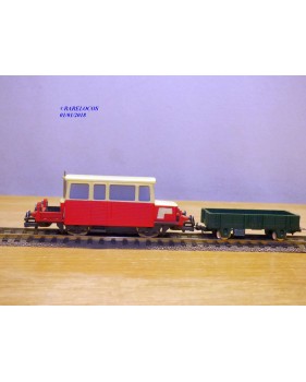 JOUEF  8525, draisine type DU 65 et remorque  SNCF   BO