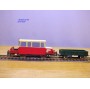 JOUEF  8525, draisine type DU 65 et remorque  SNCF   BO