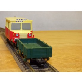 JOUEF  8525, draisine type DU 65 et remorque  SNCF   BO