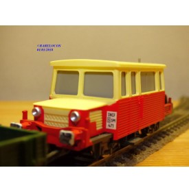 JOUEF  8525, draisine type DU 65 et remorque  SNCF   BO