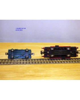 JOUEF  8525, draisine type DU 65 et remorque  SNCF   BO