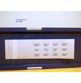 RÖWA 2304 wagon plat chargé de 2 conteneurs LESAGE  DB BO 