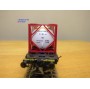 RÖWA 2304 wagon plat chargé de 2 conteneurs LESAGE  DB BO 