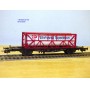 RÖWA 2324, wagon plat porte conteneur   EHRHARDT  SPEDITION    DB     neuf    BO