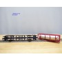 RÖWA 2304 wagon plat chargé de 2 conteneurs LESAGE  DB BO 