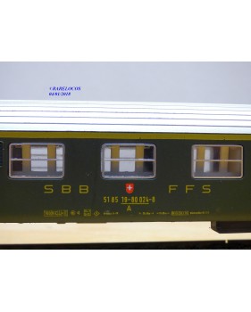 LILIPUT  281, voiture grandes lignes unifiée type X  1 Kl.  SBB   BO