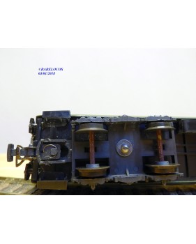 LILIPUT ancien 201 wagon plat chargé de 4 conteneurs ( cadres)  NS  BO