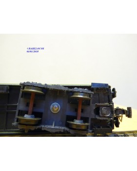 LILIPUT ancien 201 wagon plat chargé de 4 conteneurs ( cadres)  NS  BO