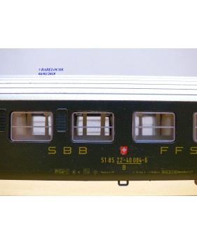 LILIPUT  282, voiture grandes lignes unifiée type X  2 Kl.  SBB   BO