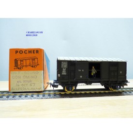POCHER 312/2 wagon réfrigérant type Ghz Thermotransport SJ BO