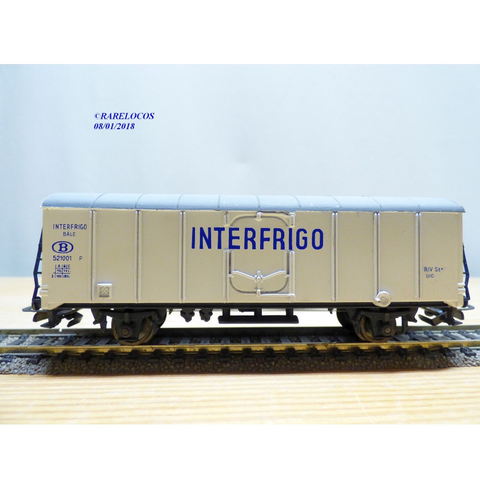 POCHER 312/2 wagon réfrigérant type Ghz Thermotransport SJ BO