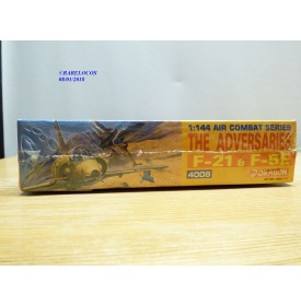 DRAGON 4008, The Adversarie F-21 Lion & F-5E Tiger II  Neuf   BO  1/ 144