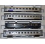 RIVAROSSI "véro" 3613 , coffret " Le Goëland " 4 voitures   SNCF et CIWL   neuf   BO