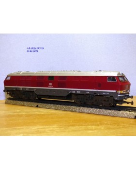 RIVAROSSI  véro ( pour Märklin )  1099, loco diesel Co Co  Br 320  DB  neuf   BO