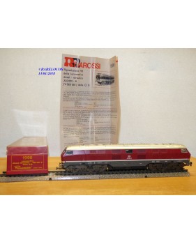 RIVAROSSI  véro ( pour Märklin )  1099, loco diesel Co Co  Br 320  DB  neuf   BO