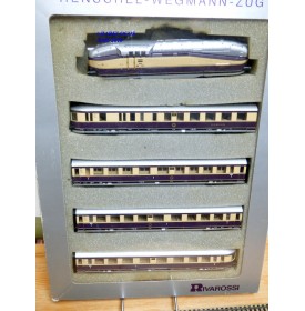 RIVAROSSI "véro"  0389, rare coffret train Henschel Wegman DR  Neuf BO