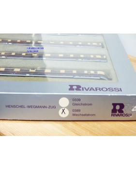 RIVAROSSI "véro"  0389, rare coffret train Henschel Wegman DR  Neuf BO