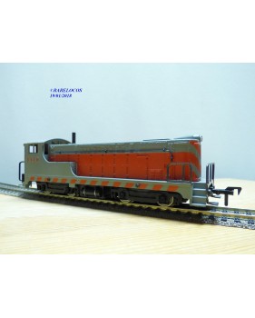 FLEISCHMANN 1340 C, loco diesel Baldwin gris et orange  1340  