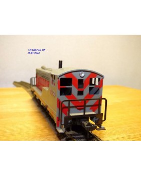 FLEISCHMANN 1340 C, loco diesel Baldwin gris et orange  1340  