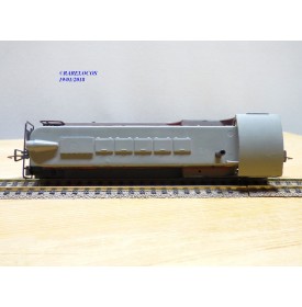 FLEISCHMANN 1340 C, loco diesel Baldwin gris et orange  1340  
