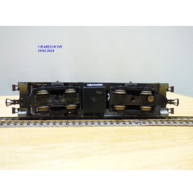FLEISCHMANN 1340 C, loco diesel Baldwin gris et orange  1340  