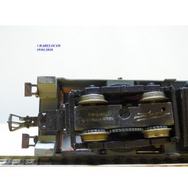 FLEISCHMANN 1340 C, loco diesel Baldwin gris et orange  1340  