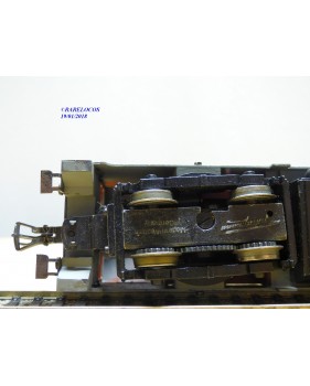 FLEISCHMANN 1340 C, loco diesel Baldwin gris et orange  1340  