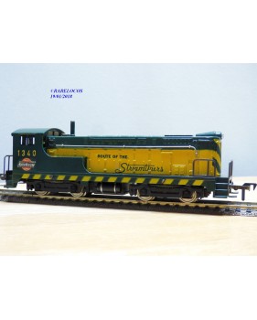 FLEISCHMANN 1340 A, loco diesel Baldwin vert et jaune  1340  