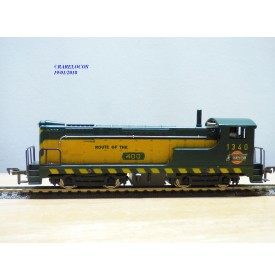 FLEISCHMANN 1340 A, loco diesel Baldwin vert et jaune  1340  