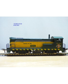 FLEISCHMANN 1340 A, loco diesel Baldwin vert et jaune  1340  