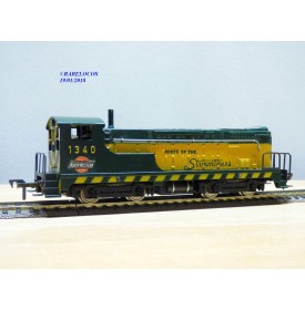 FLEISCHMANN 1340 A, loco diesel Baldwin vert et jaune  1340  
