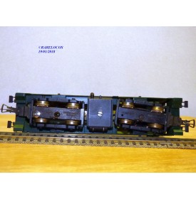 FLEISCHMANN 1340 A, loco diesel Baldwin vert et jaune  1340  