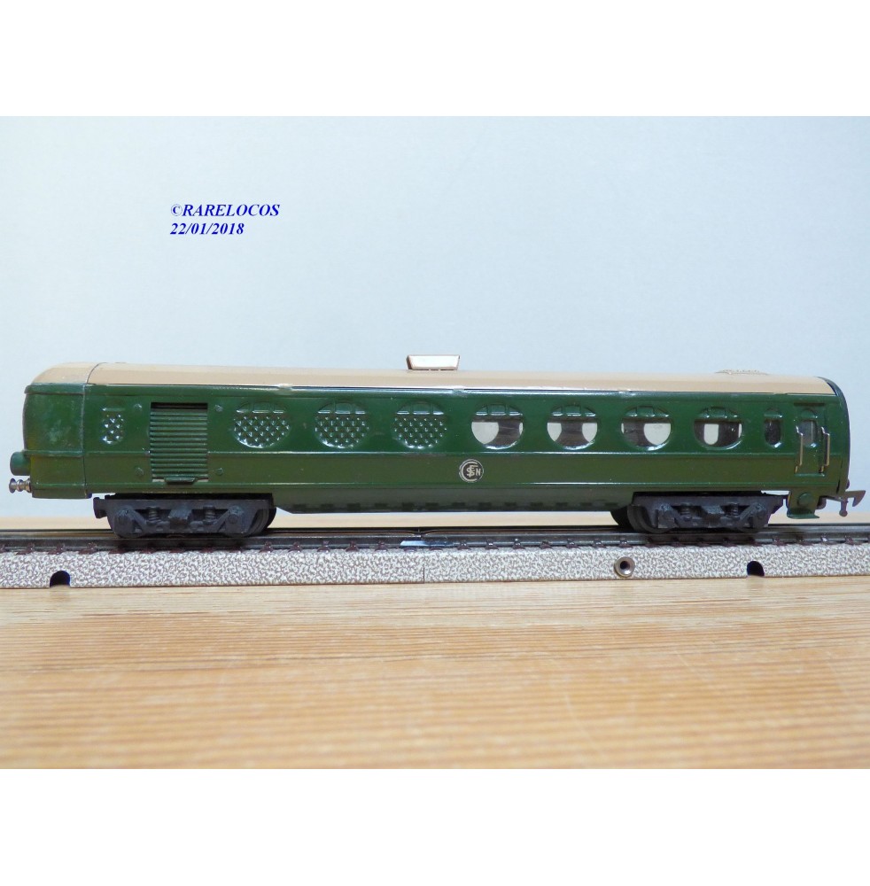 JEP 5652, voiture mixte grandes lignes dite saucisson (ex ETAT)   SNCF  